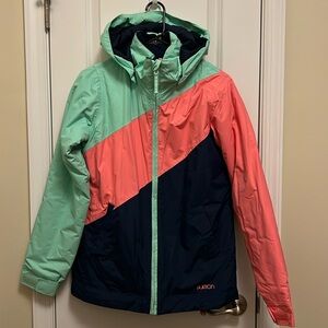 Girls XL USED Burton snowboard jacket